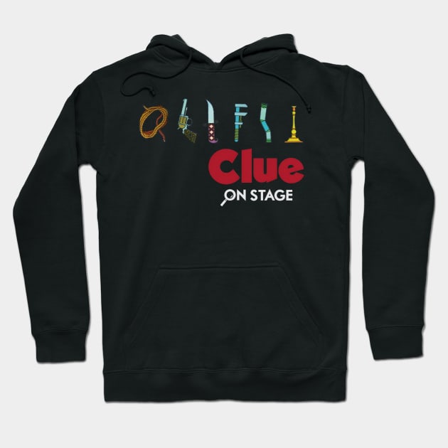 Clue movie t-shirt Hoodie by Riss art